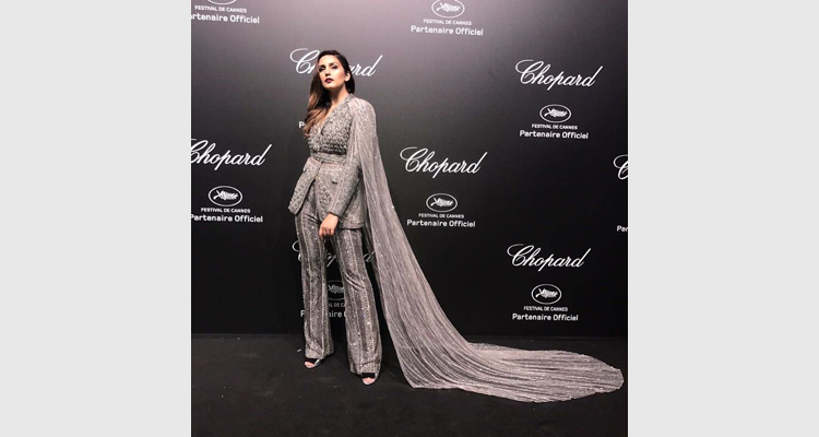 Huma Qureshi Cannes 2018 red carpet look