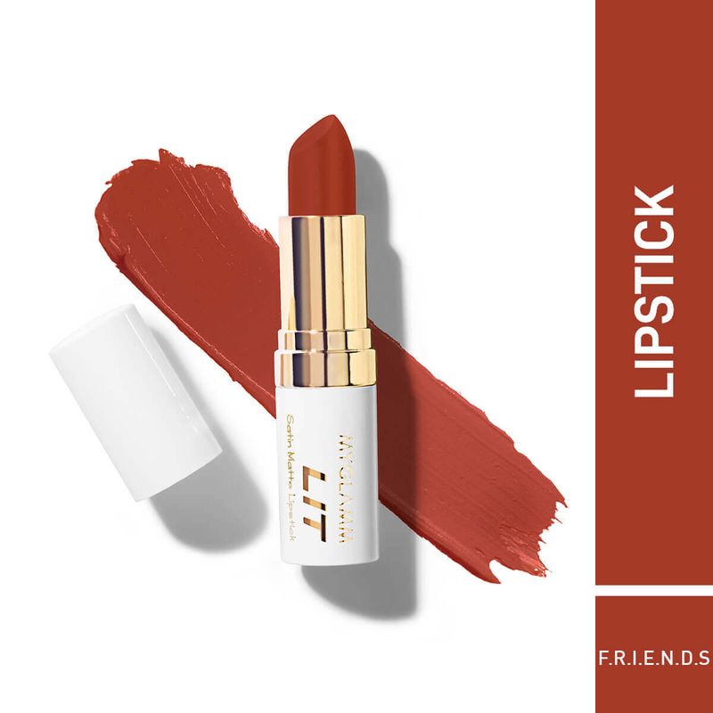 

LIT Satin Matte Lipstick Flat Price