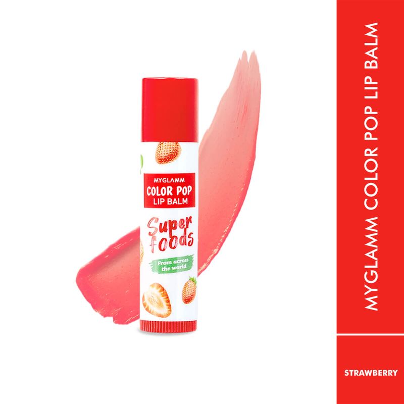 MyGlamm SUPERFOODS Color Pop Lip Balm