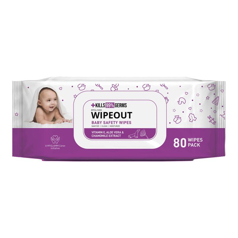 WIPEOUT Baby Safety Wipes Set Of 2