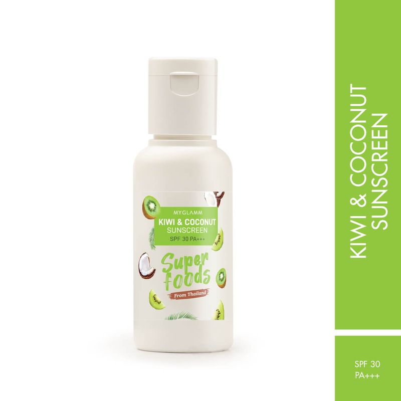 MyGlamm SUPERFOODS Kiwi & Coconut Sunscreen