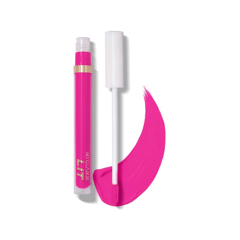 

MyGlamm LIT Liquid Matte Lipstick - Pink Promise