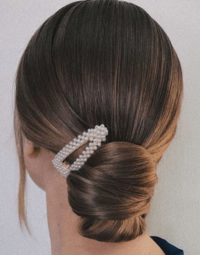 pin clip haldi hairstyle